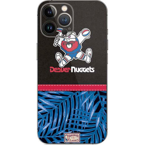 NBA Denver Nuggets Retro Palms iPhone 14 Pro Max Skin