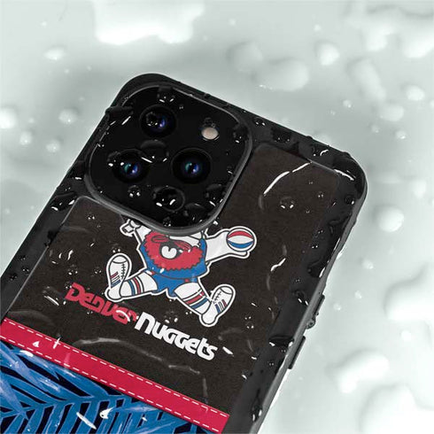 NBA Denver Nuggets Retro Palms iPhone 14 Pro Max Waterproof Case