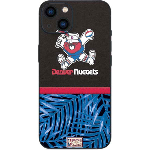 NBA Denver Nuggets Retro Palms iPhone 15 Skin