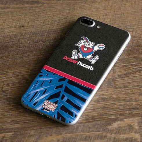 NBA Denver Nuggets Retro Palms iPhone 8 Plus Skin