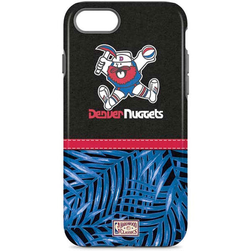 NBA Denver Nuggets Retro Palms iPhone 8 Pro Case
