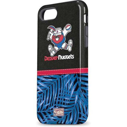 NBA Denver Nuggets Retro Palms iPhone 8 Pro Case