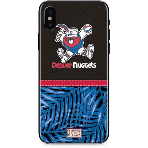 NBA Denver Nuggets Retro Palms iPhone XS Max Skin