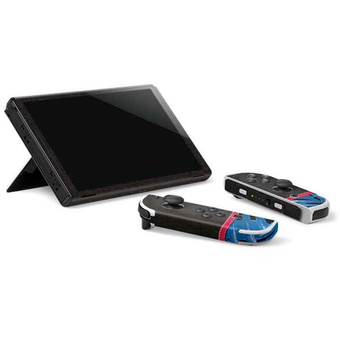 NBA Denver Nuggets Retro Palms Nintendo Switch OLED (2021) Skin