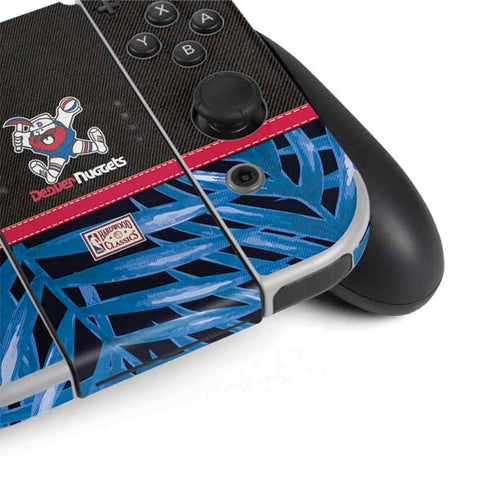 NBA Denver Nuggets Retro Palms Nintendo Switch OLED (2021) Skin