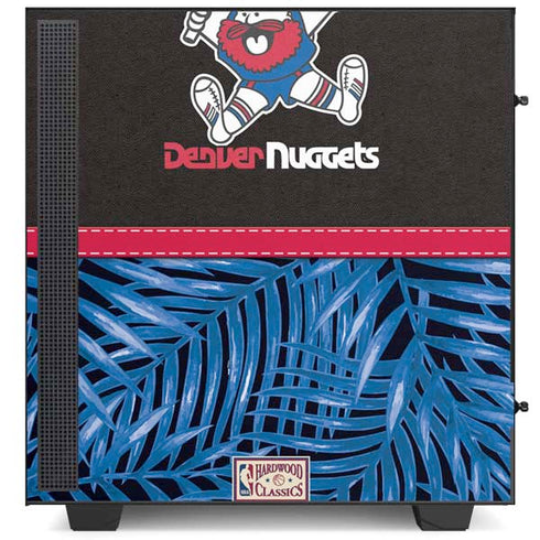 NBA Denver Nuggets Retro Palms NZXT H510 Compact ATX Mid-Tower Case Skin