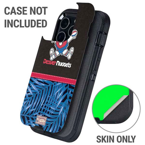 NBA Denver Nuggets Retro Palms Otterbox Defender iPhone Skin