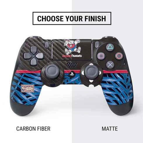 NBA Denver Nuggets Retro Palms PS4 Controller Skin