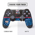 NBA Denver Nuggets Retro Palms PS4 Controller Skin