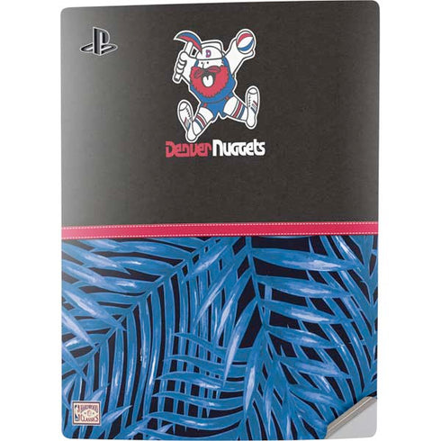 NBA Denver Nuggets Retro Palms PS5 Digital Edition Console Skin