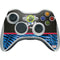 NBA Denver Nuggets Retro Palms Xbox 360 Wireless Controller Skin