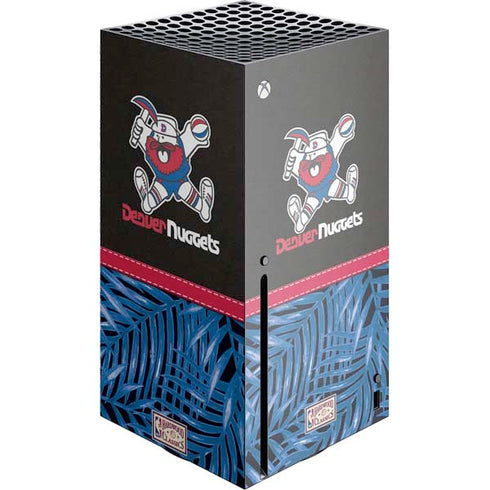 NBA Denver Nuggets Retro Palms Xbox Series X Console Skin