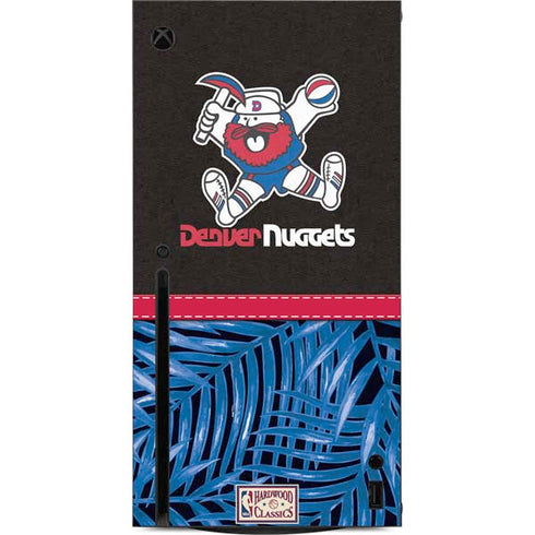 NBA Denver Nuggets Retro Palms Xbox Series X Console Skin
