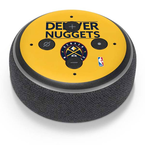 NBA Denver Nuggets Standard - Blue Amazon Echo Dot Skin