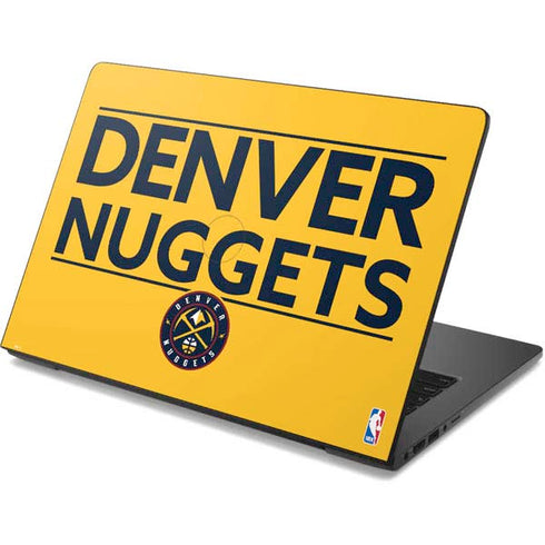 NBA Denver Nuggets Standard - Blue Dell Chromebook Skin