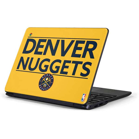 NBA Denver Nuggets Standard - Blue Samsung Chromebook Skin