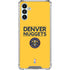 NBA Denver Nuggets Standard - Blue Galaxy A13 5G Clear Case
