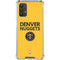 NBA Denver Nuggets Standard - Blue Galaxy A32 5G Clear Case