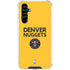 NBA Denver Nuggets Standard - Blue Galaxy A54 5G Clear Case