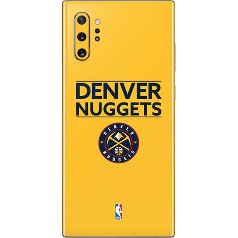 NBA Denver Nuggets Standard - Blue Galaxy Note 10 Plus Skin
