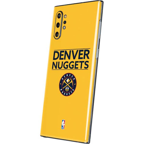NBA Denver Nuggets Standard - Blue Galaxy Note 10 Plus Skin