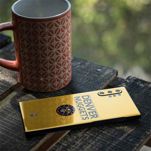 NBA Denver Nuggets Standard - Blue Galaxy Note 10 Plus Skin