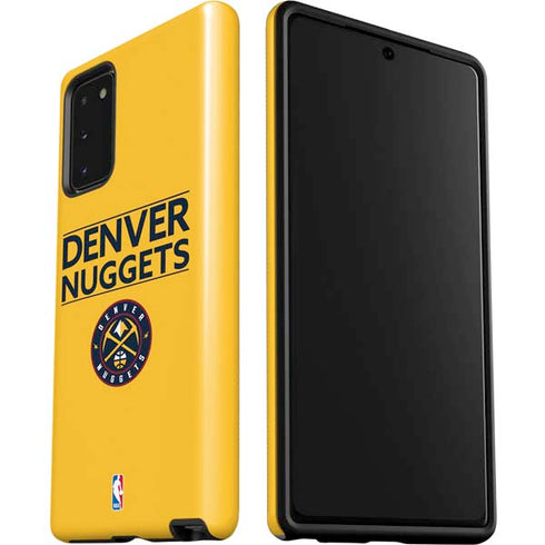 NBA Denver Nuggets Standard - Blue Galaxy Note20 5G Pro Case