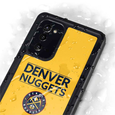 NBA Denver Nuggets Standard - Blue Galaxy Note20 5G Waterproof Case