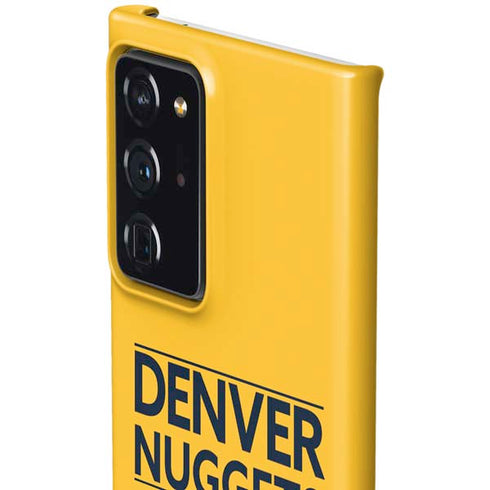 NBA Denver Nuggets Standard - Blue Galaxy Note20 Ultra 5G Lite Case