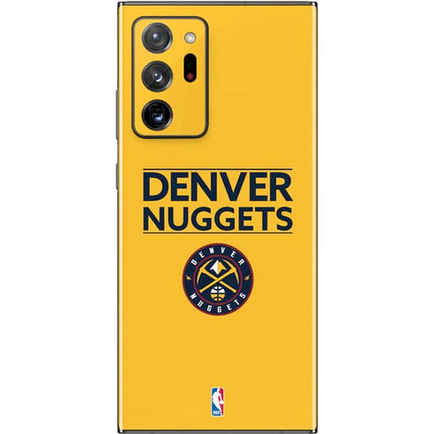 NBA Denver Nuggets Standard - Blue Galaxy Note20 Ultra 5G Skin