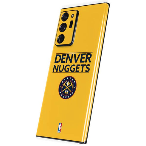 NBA Denver Nuggets Standard - Blue Galaxy Note20 Ultra 5G Skin