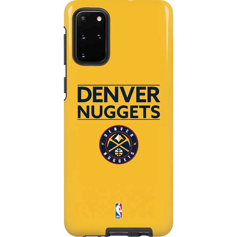 NBA Denver Nuggets Standard - Blue Galaxy S20 Plus Pro Case