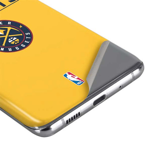 NBA Denver Nuggets Standard - Blue Galaxy S20 Plus Skin