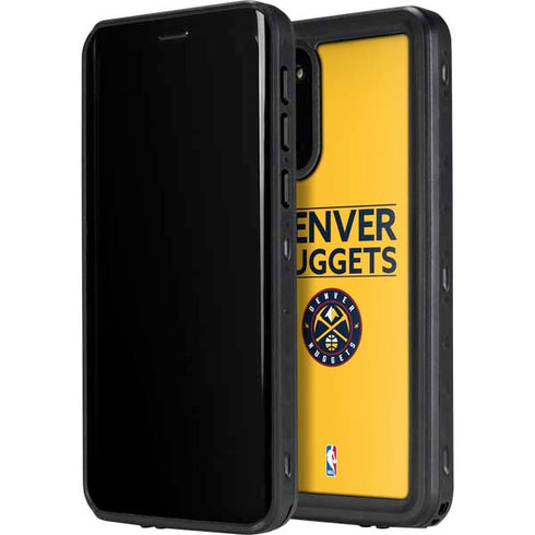 NBA Denver Nuggets Standard - Blue Galaxy S20 Plus Waterproof Case