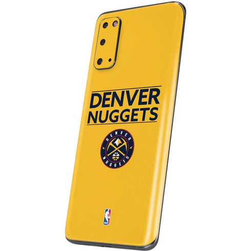 NBA Denver Nuggets Standard - Blue Galaxy S20 Skin