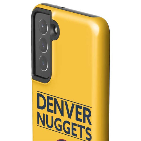 NBA Denver Nuggets Standard - Blue Galaxy S21 5G Pro Case