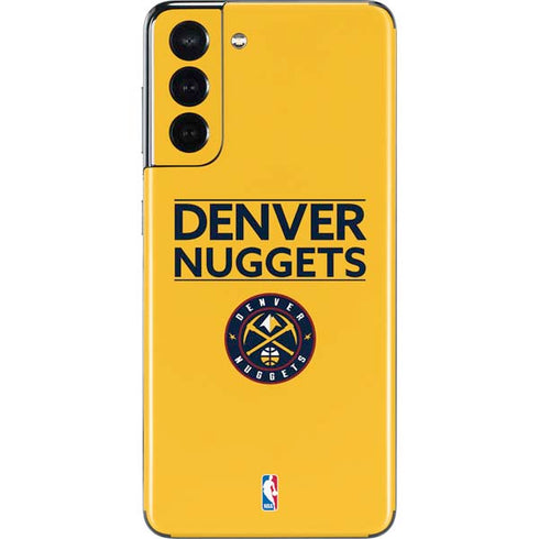 NBA Denver Nuggets Standard - Blue Galaxy S21 5G Skin