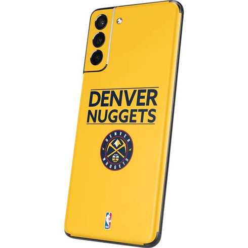 NBA Denver Nuggets Standard - Blue Galaxy S21 5G Skin
