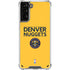 NBA Denver Nuggets Standard - Blue Galaxy S21 Plus 5G Clear Case