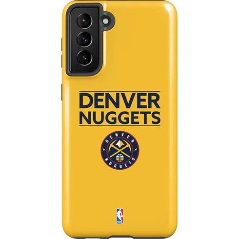 NBA Denver Nuggets Standard - Blue Galaxy S21 Plus 5G Pro Case