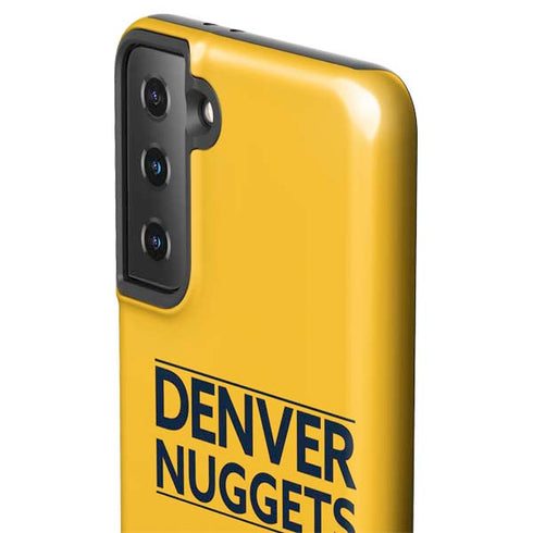 NBA Denver Nuggets Standard - Blue Galaxy S21 Plus 5G Pro Case