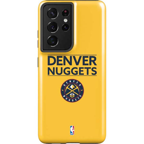 NBA Denver Nuggets Standard - Blue Galaxy S21 Ultra 5G Pro Case