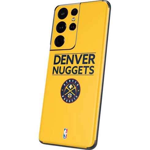 NBA Denver Nuggets Standard - Blue Galaxy S21 Ultra 5G Skin