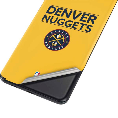 NBA Denver Nuggets Standard - Blue Galaxy S21 Ultra 5G Skin