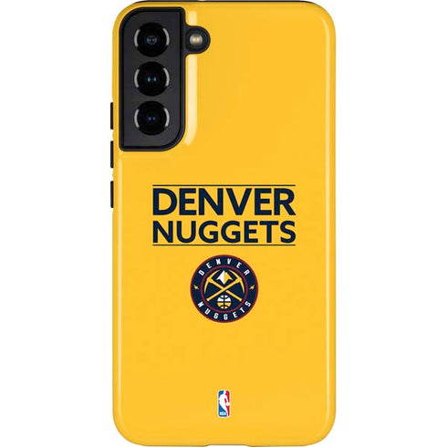 NBA Denver Nuggets Standard - Blue Galaxy S22 Plus Pro Case