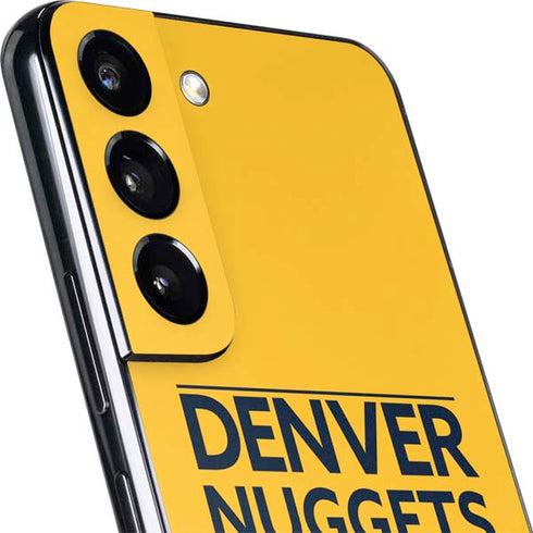 NBA Denver Nuggets Standard - Blue Galaxy S22 Plus Skin