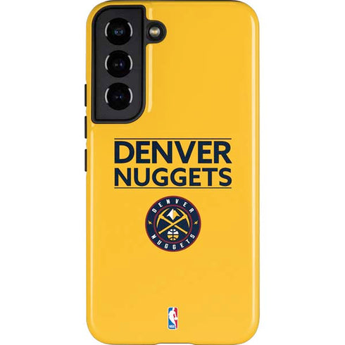 NBA Denver Nuggets Standard - Blue Galaxy S22 Pro Case