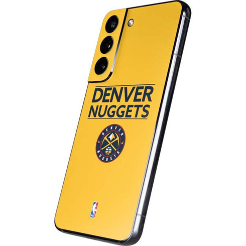NBA Denver Nuggets Standard - Blue Galaxy S22 Skin
