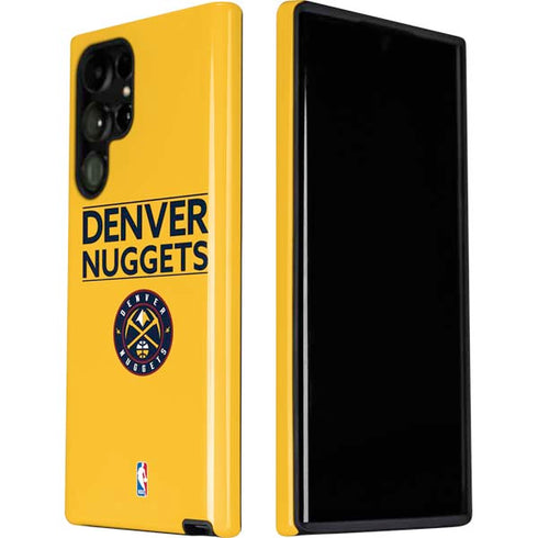 NBA Denver Nuggets Standard - Blue Galaxy S22 Ultra Pro Case