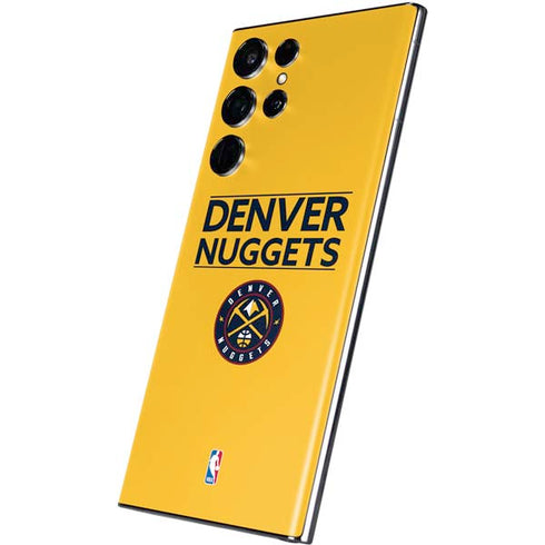 NBA Denver Nuggets Standard - Blue Galaxy S22 Ultra Skin
